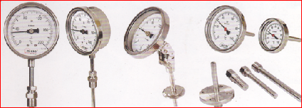 Bi Metal Temperature Gauges