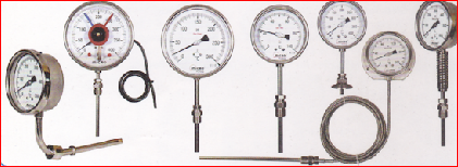 Mercury Temperature Gauges